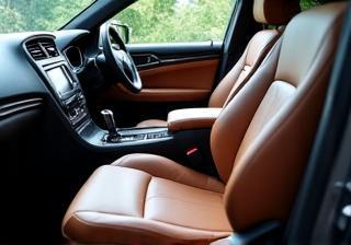 Immaculately cleaned car interior
